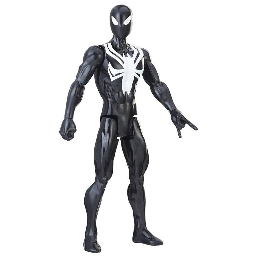 Amazon.com: Spider-Man Titan Hero Series Web Warriors: Black